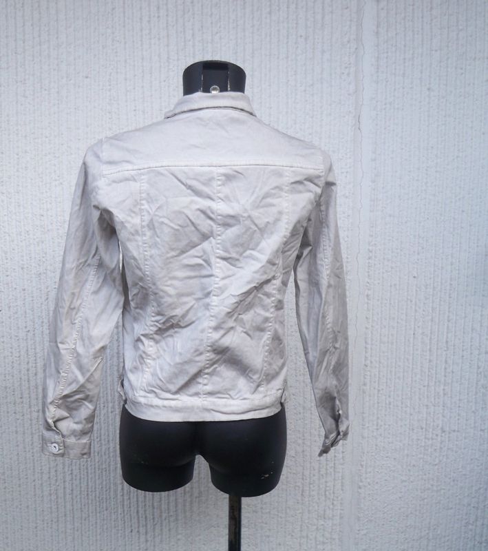 Grå Jeansjacka Crash