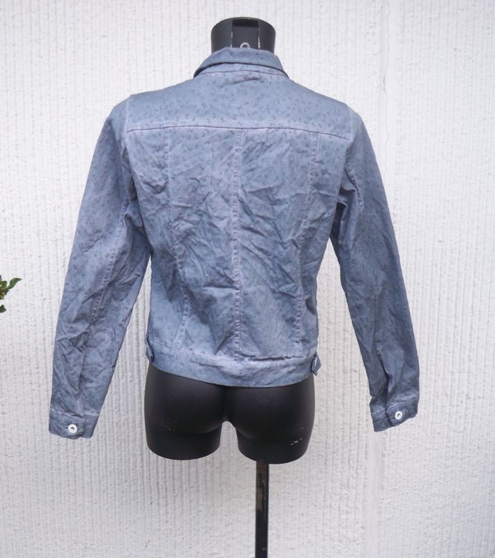 Blå Jeansjacka Tulipano