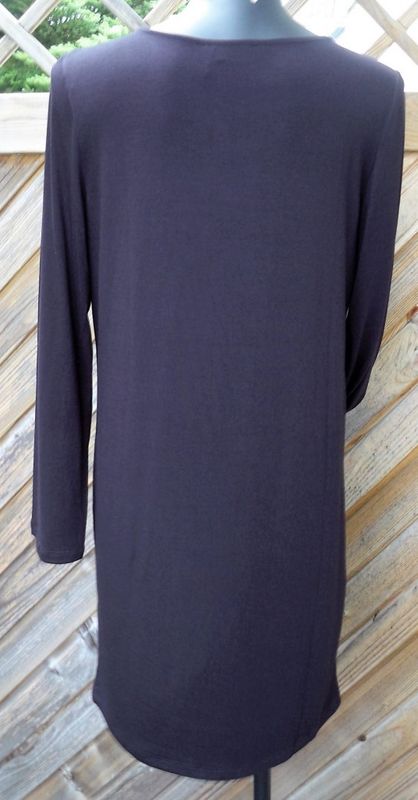 Svart Klänning med fickor