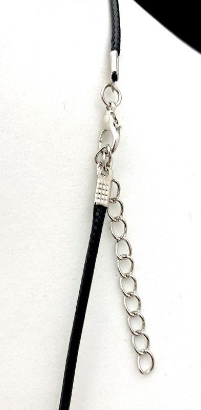 Halsband Hematit Med Grå Pärla Selma Magnani Smyckesdesign