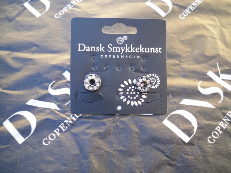 Örhängen Hematit Kristall