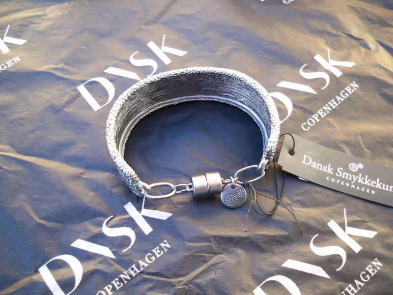 Stelt Armband Trixie Hematit Dansk Smykkekunst