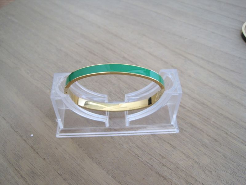 By Odahl Guccigrönt Stelt Stålarmband