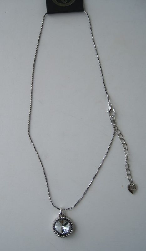 Kort Halsband Vit Rundel