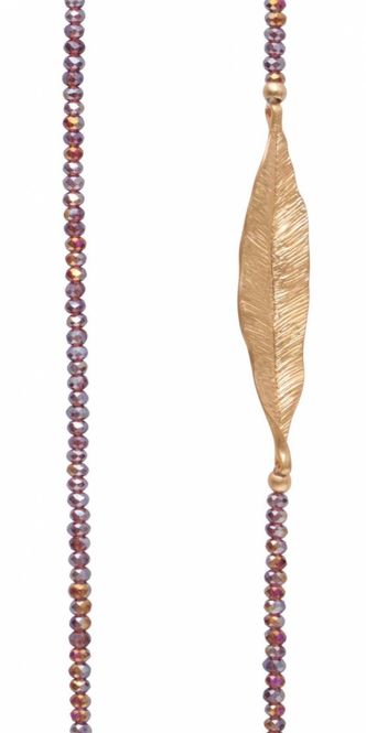 Huvudbild Långt Halsband Rosa Pärlor Othilia Dansk ...